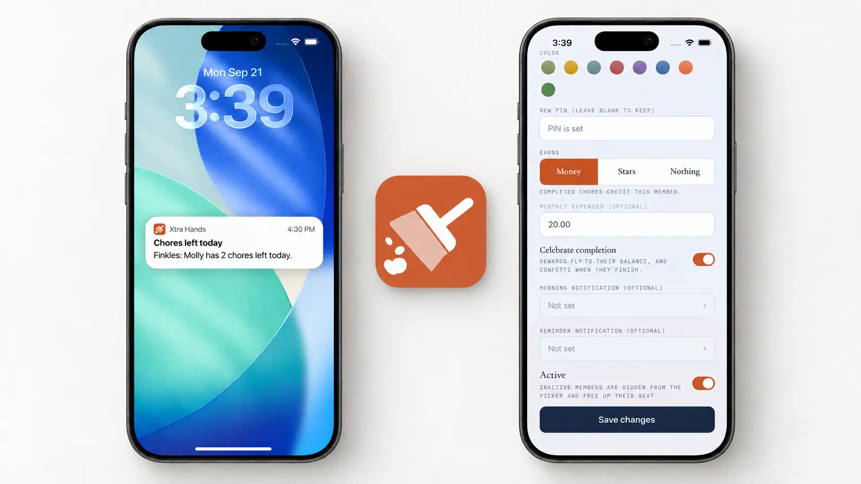 Chore Notifications That Fit Each Member's Day